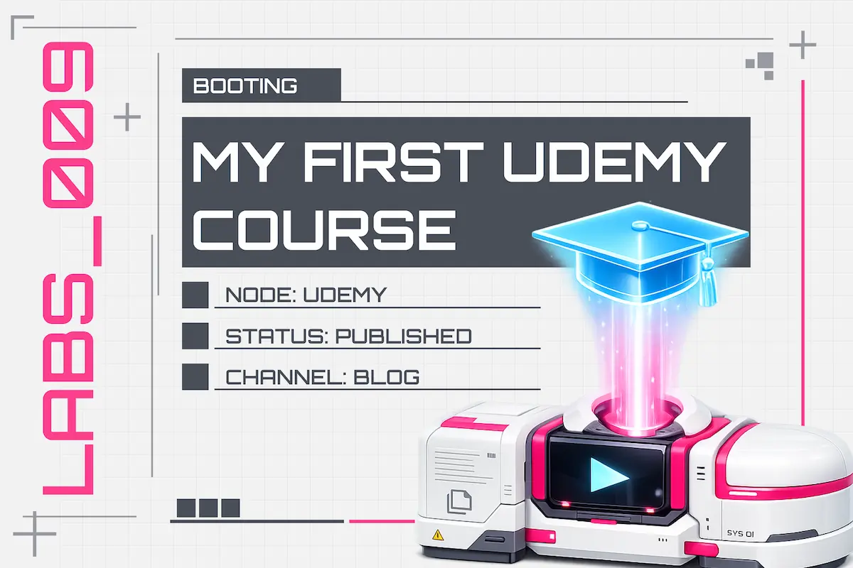From Blog Post to Course: Launching My First Udemy Course